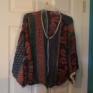 Boho light weight jacket